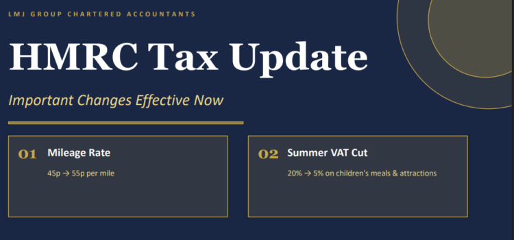 HMRC Tax Update | LMJ Group